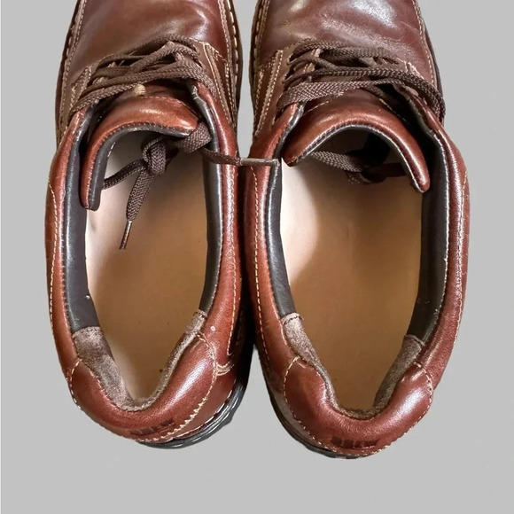 Drew Toledo II Leather Oxford Men's Shoes Size 11.5 N Brown Casual Lace Up - Picture 5 of 6